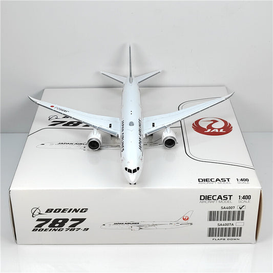 1:400 JC Wings JAL BOEING B787-9 Passenger Airplane Diecast Aircraft Model