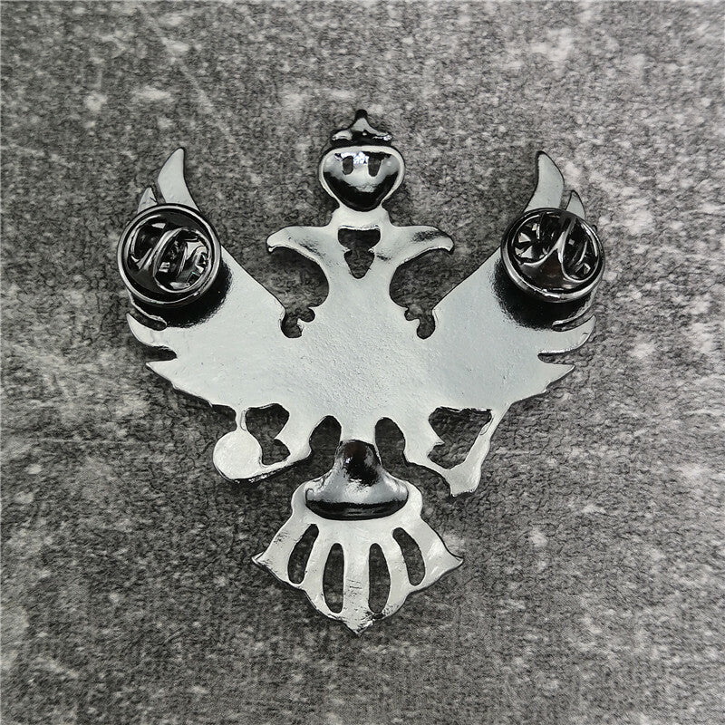 WWII Russian Double Head Eagle Badge Freemason Pin Collection