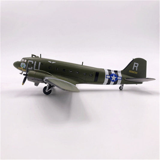 WWII USA C-47 CU 1/100 diecast plane model aircraft