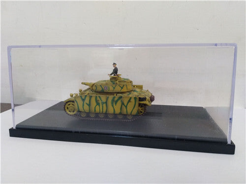 3R WWII German Panzer III Ausf.N tank with crew 1/72 ABS Tank Pre-builded Model