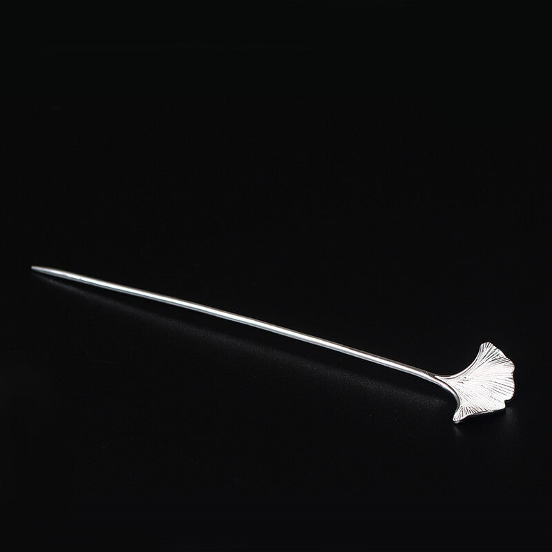 S925Silver Hairpin Daily Vintage Hair Stick Hanfu Cheongsam Cosplay Accessories