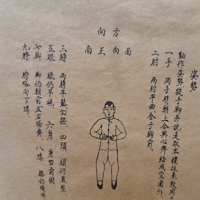 4pc China Old Chinese old books "Authentic Tai Chi"