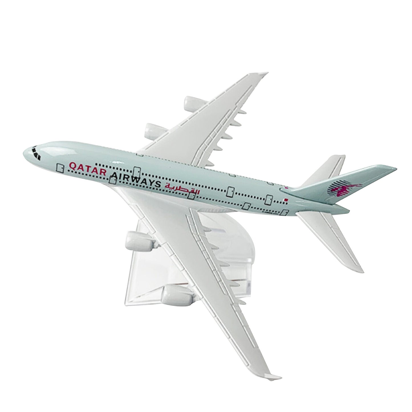1:400 16cm A380 Qatar Airways Airplane Model Alloy Simulation Aircraft Ornaments