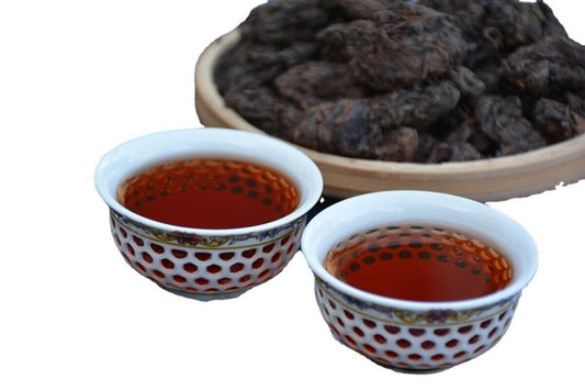 200g Natural Flavor Mini Tuocha Ripe Pu-Erh Tea Black Tea Yunnan Puer Herb Drink