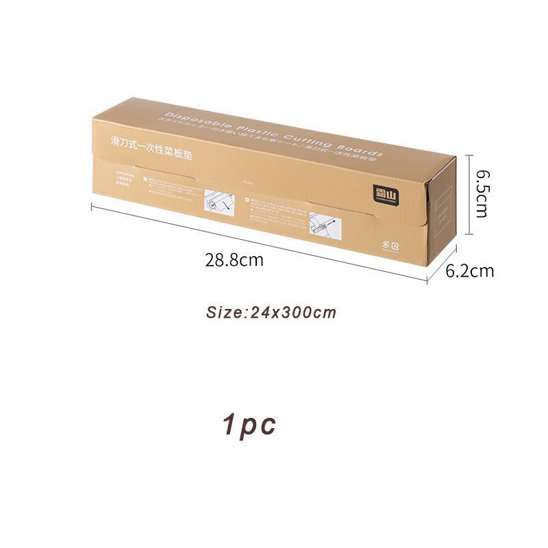 Disposable Cutting Board Mat Plastic BPA Free Non-Slip Chopping Block Pad Sheets