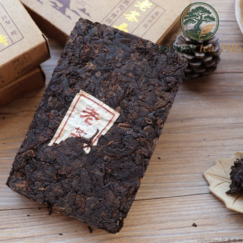 250g 2019 Qian Shan Ye Yunnan Puer Tea Brick Pu'er Tea