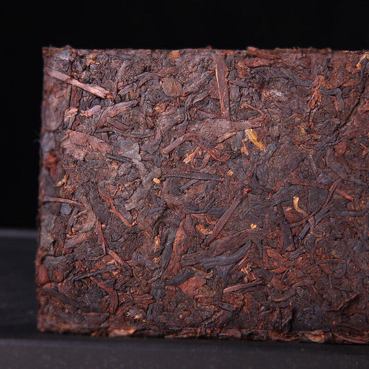 Brick Health Black Tea 250g Pu-Erh Ripe Tea Purple Bud Fermented Tea