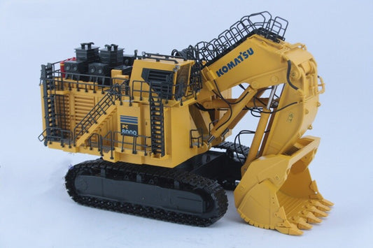 1:50 BYMO PC8000-11 Excavator Diesel Shovel Construction Machine Diecast Model