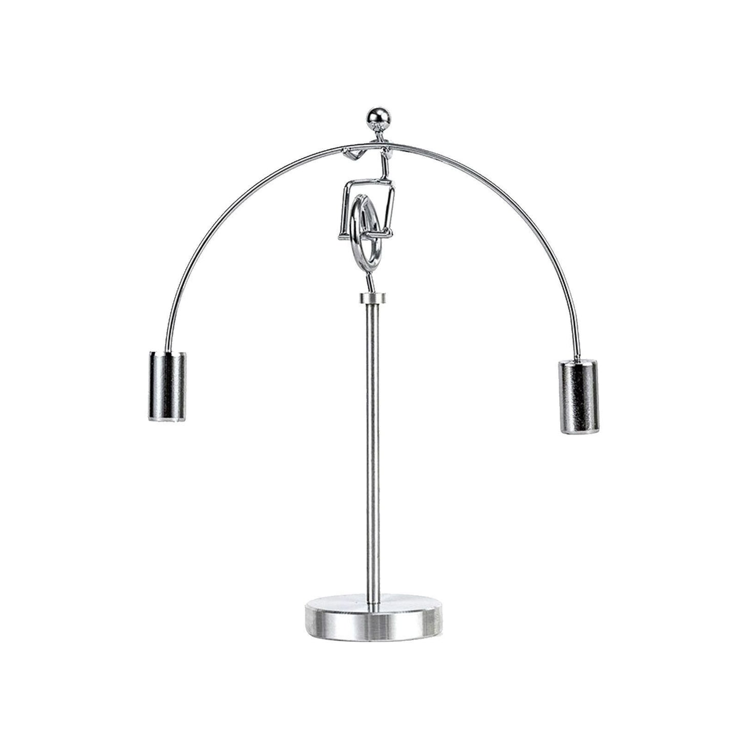 Balance Toys Ornaments Stainless Steel Swing Tumbler Rotating Kinetic Home Decor