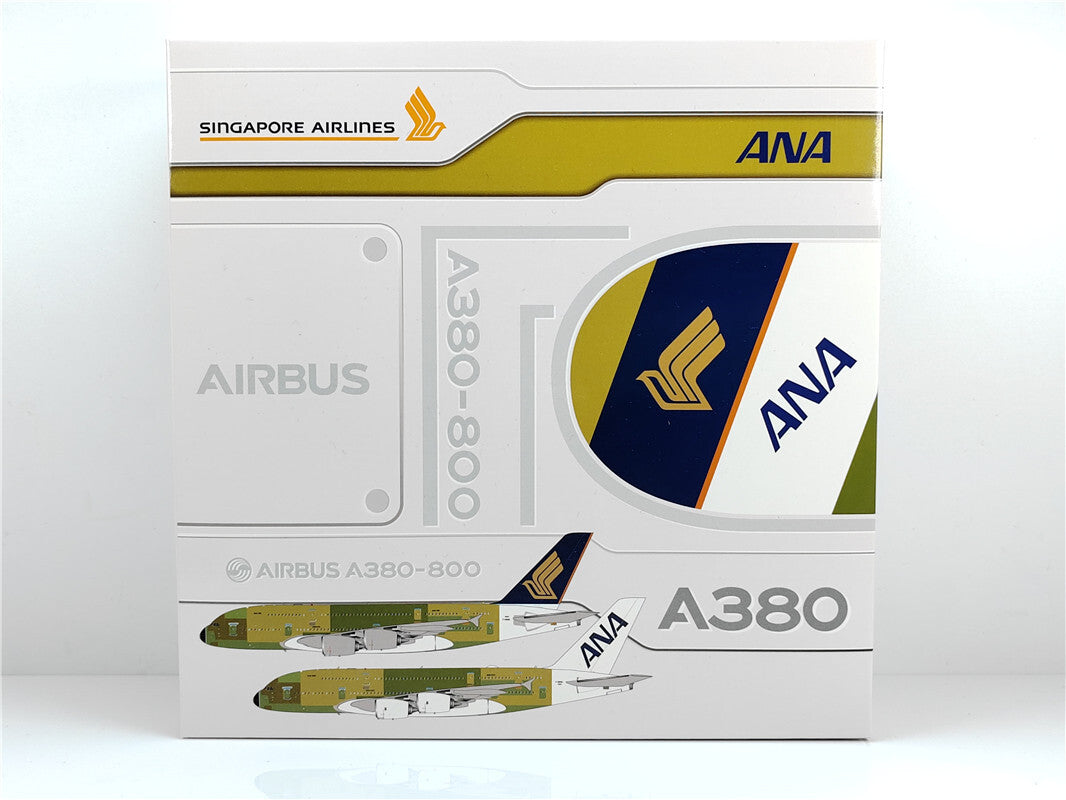 1:400 JC Wings ANA AIRBUS A380 Passenger Airplane Diecast Aircraft Model