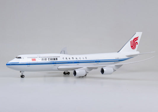 47CM 1:160 AIR CHINA BOEING 747-8 Plane Landing Gears Resin Aircraft Model