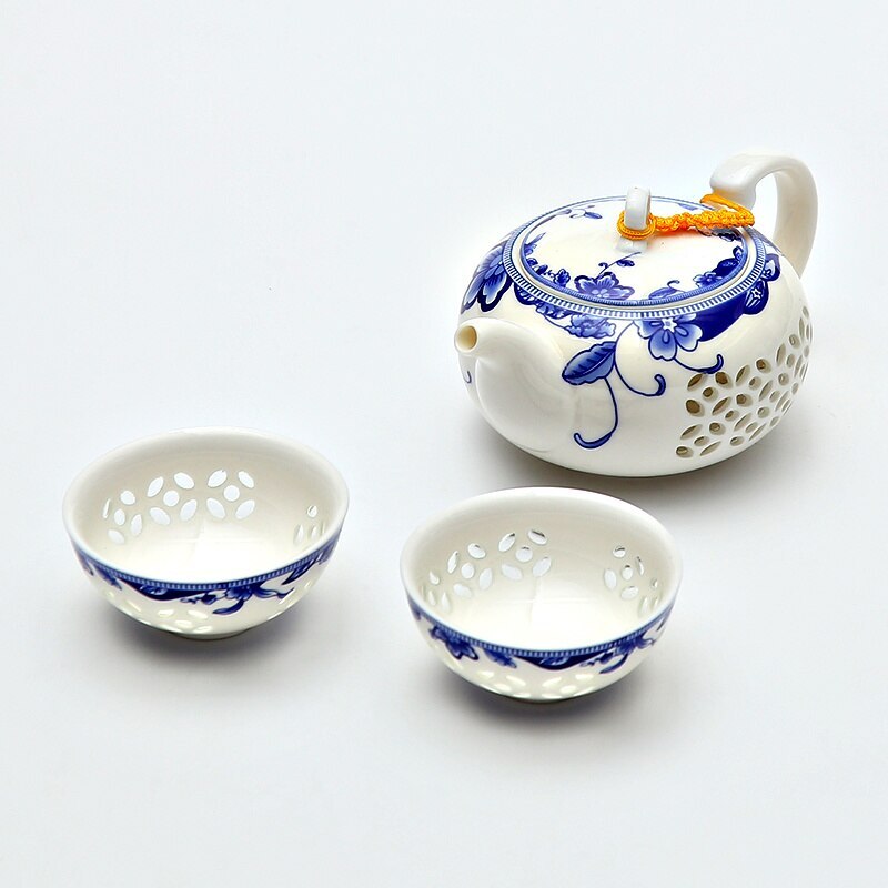 Exquisite Ceramic Teapot Kettles Tea Cup Porcelain Chinese Kung Fu Tea Set