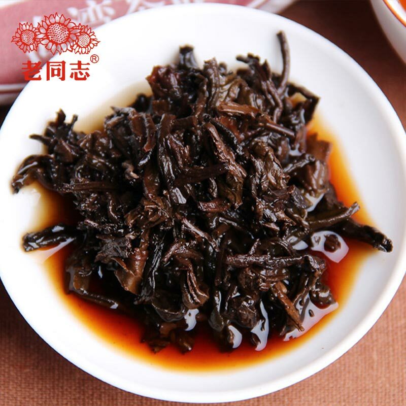 2020 Laotongzhi 9978 Batch 201 Ripe Puer Yunnan Haiwan Shu Puer Tea 357g