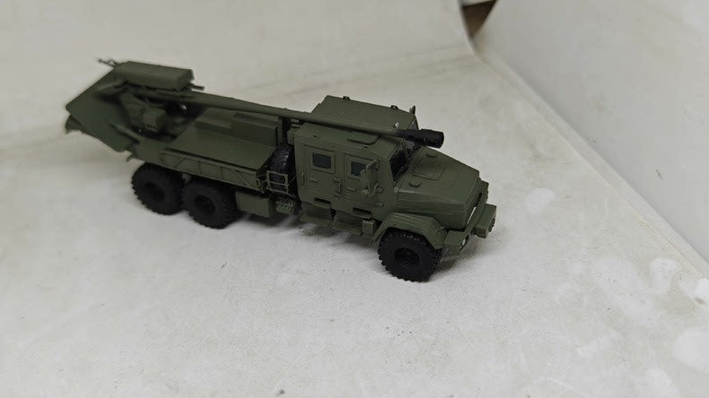3DPrinting1/72Ukraine 2S22 Bohdana Self-Propelled Howitzer Tank Finished Product