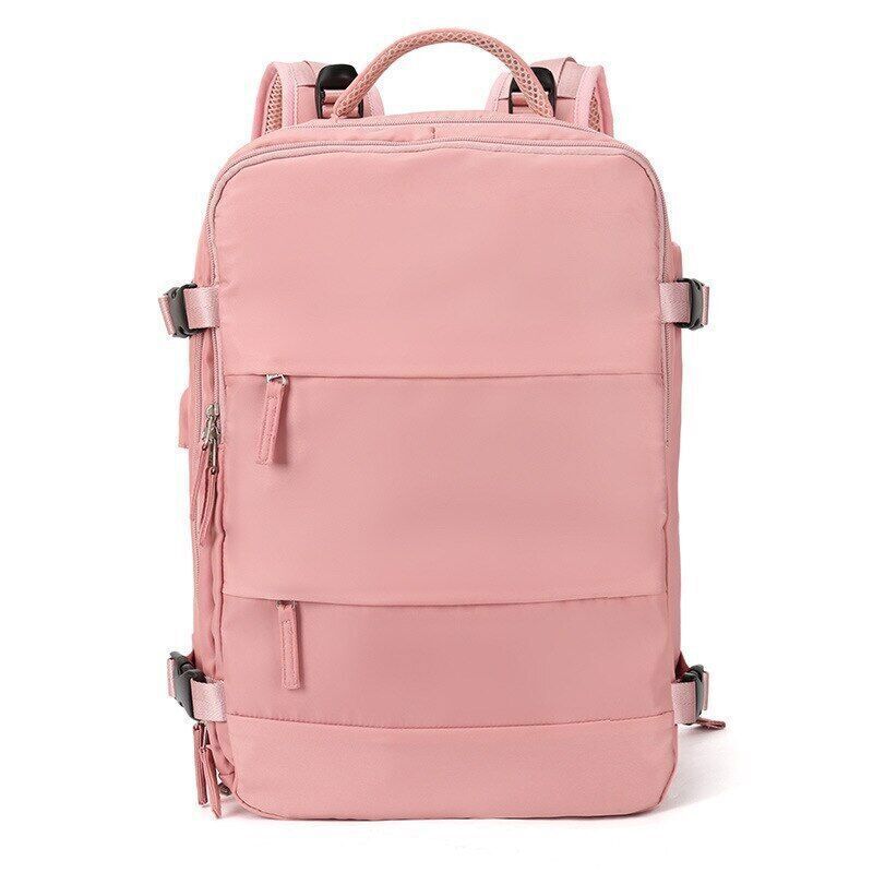 Women Laptop Backpack USB Charging School Backpack Shoe Bag Travel Backpack