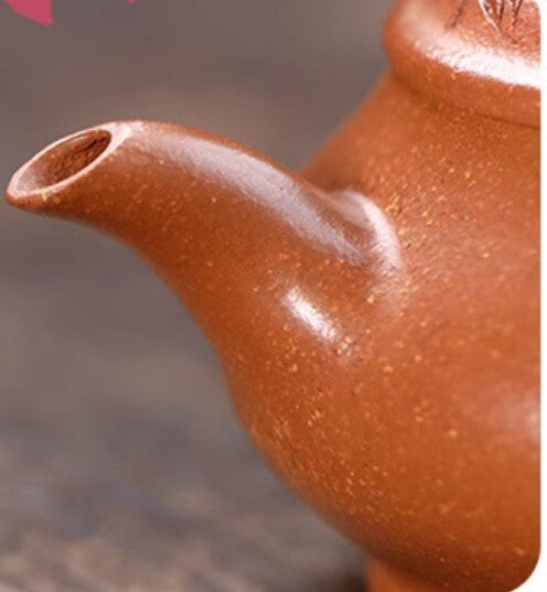 180cc chinese Yixing Handmade Zisha teapot JiangPoNi MingLu Gongfu HU Tea Pot