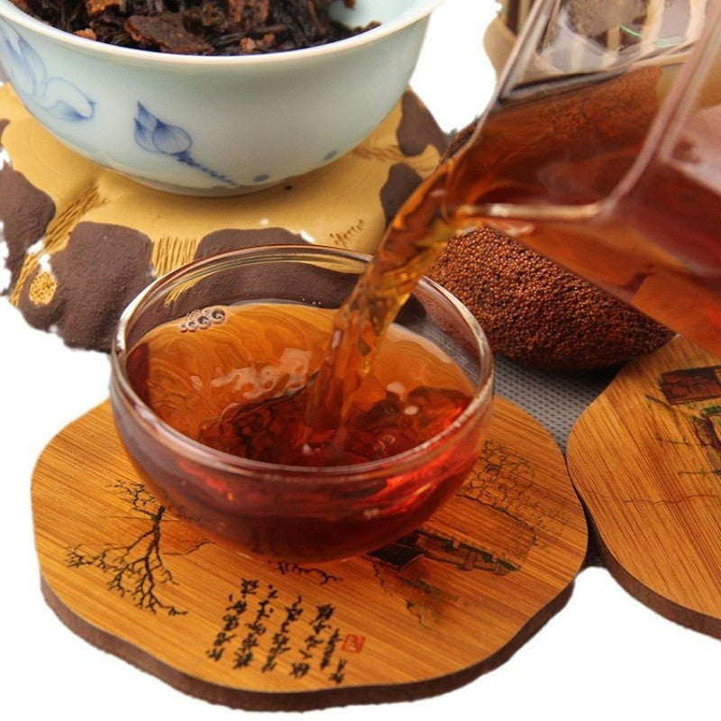 500g Pu'er Tea Ripe Tea Loose Tea Ganpu Pu Erh Tea 312 Aged Orange Pu Tea