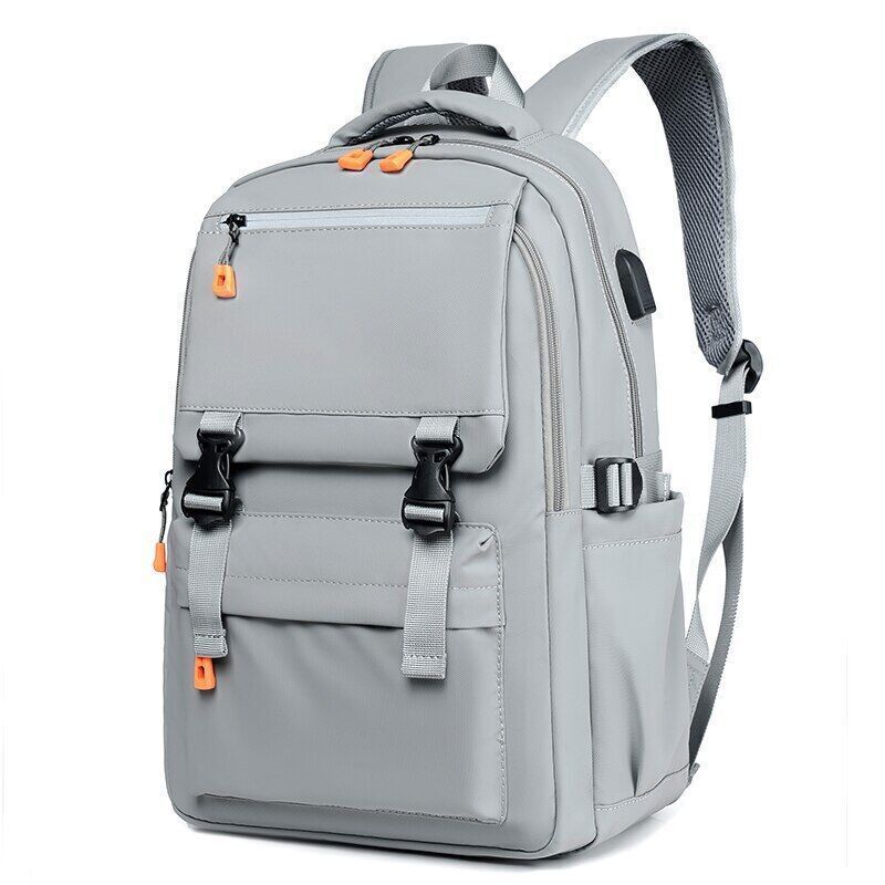 Black Backpack Men Women Laptop Bag Sport Travel Bagpacks Student Schoolbag