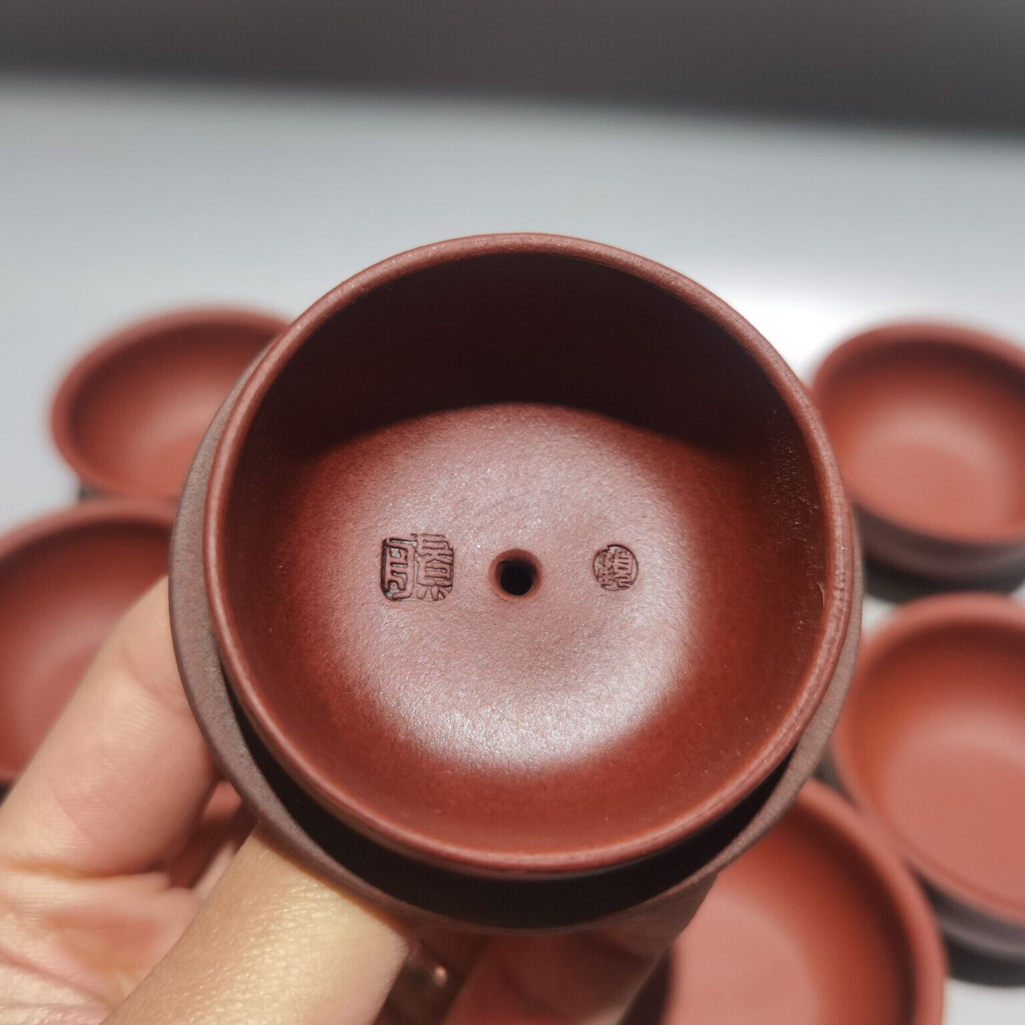 Chinese Yixing Zisha Clay Handmade Exquisite Teapot (天龙套壶 低款:顾景舟 )