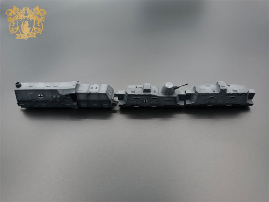 1/144 BP42-44 Armored Tank Train Tank Model World War II Armored Train Model