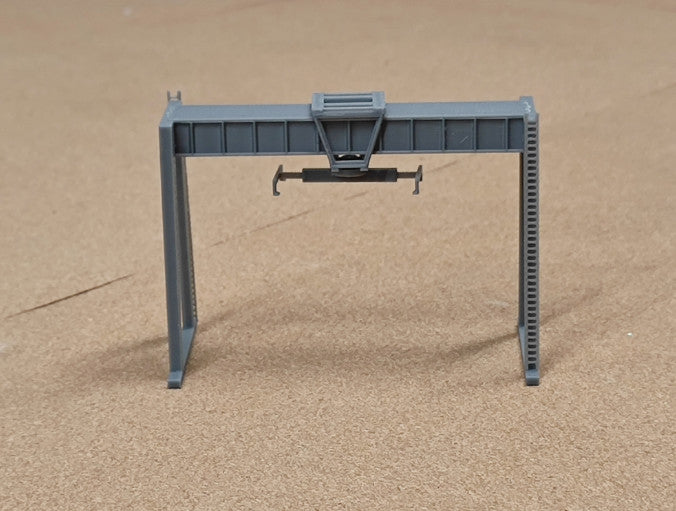 N Scale 1/160 Train Model Accessories Container Terminal Gantry Scene Ornaments