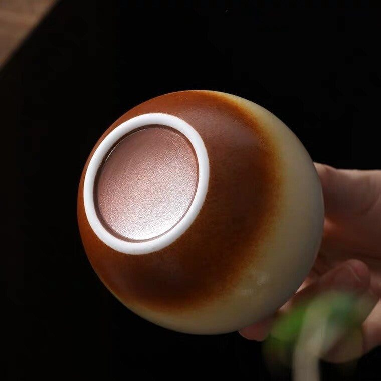 Creative Chinese Ceramic Tea Canister Coffee Jar Puer Tea Sealed Pot Tea Caddy
