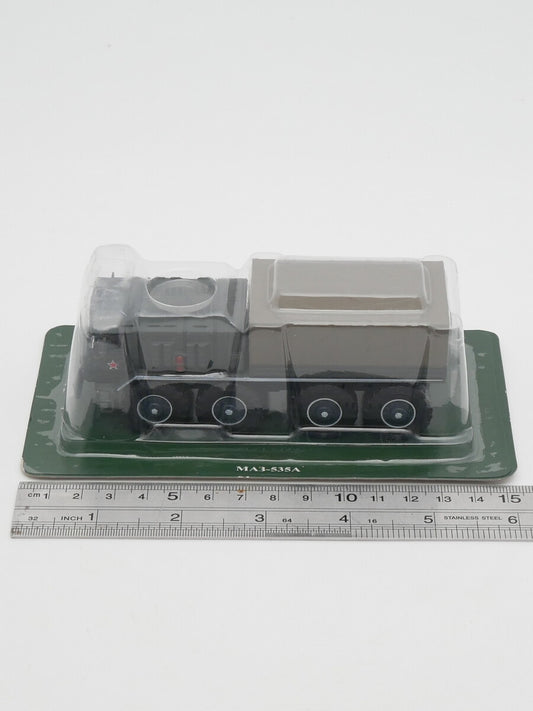 1/72 MAZ 535A Soviet Heavy Truck Tank Transport Tractor Military Model