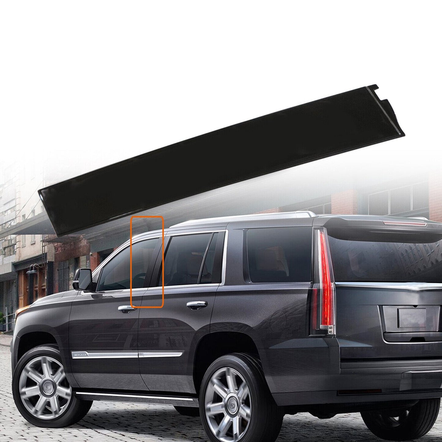 Left Driver Side Door Molding Trim Kits For Cadillac Escalade For GMC 2015-2020