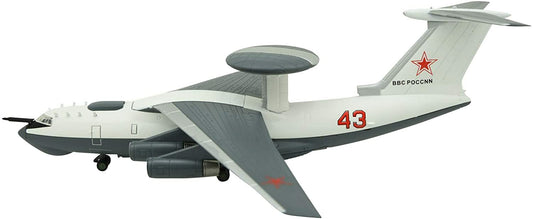 1:200 Beriev A-50M AWACS Early Warning Airplane Metal Diecast Plane Model USSR