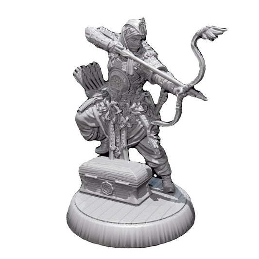 1/24 resin figure model kit Nile Desert Sagittarius 3D Printing Unassembled