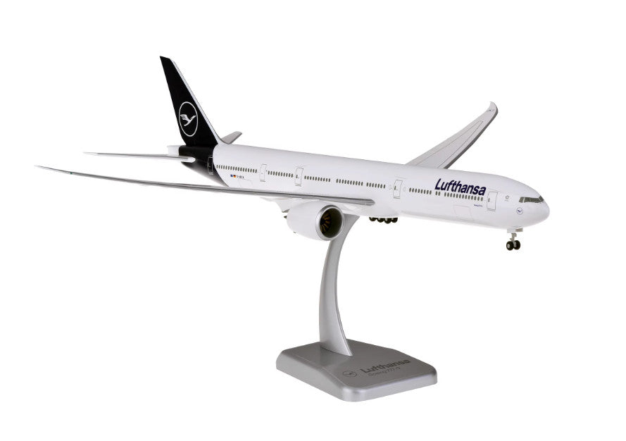 1:200 39CM Hogan Lufthansa BOEING 777-9X Passenger Airplane ABS Plastic Model