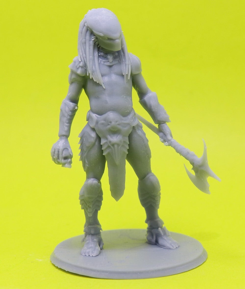 1/24 resin figure model Fantasy Iron Blood Warrior 3D Printing Unassembled
