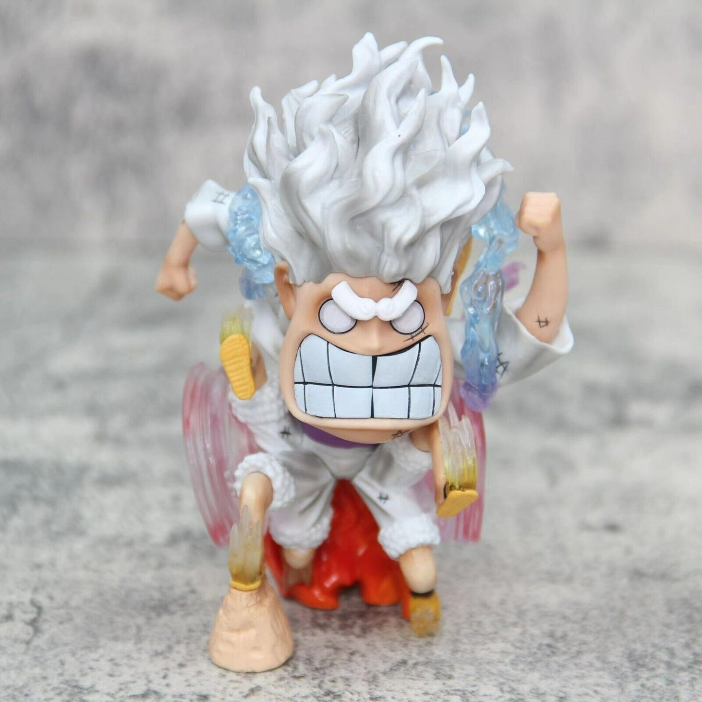 Anime One Piece Sun God Nika Luffy Gear 5 PVC Action Figure Model Toy Statue