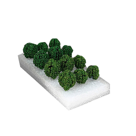 12Pcs Simulation Bush Tree Model Miniature Scene For 1:35/1:48/1:72/1:87 Scale