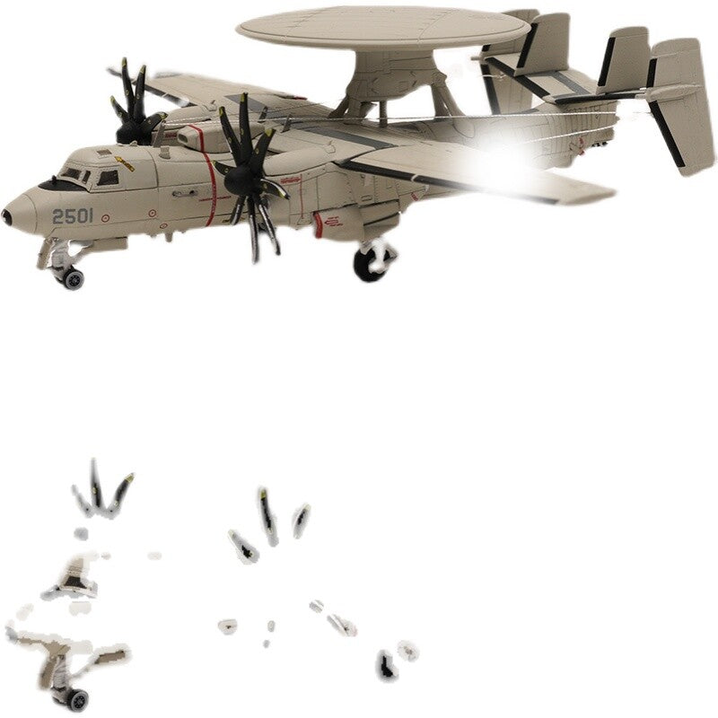 S14 1/144 E-2K Hawkkeye E2 warning aircraft alloy model