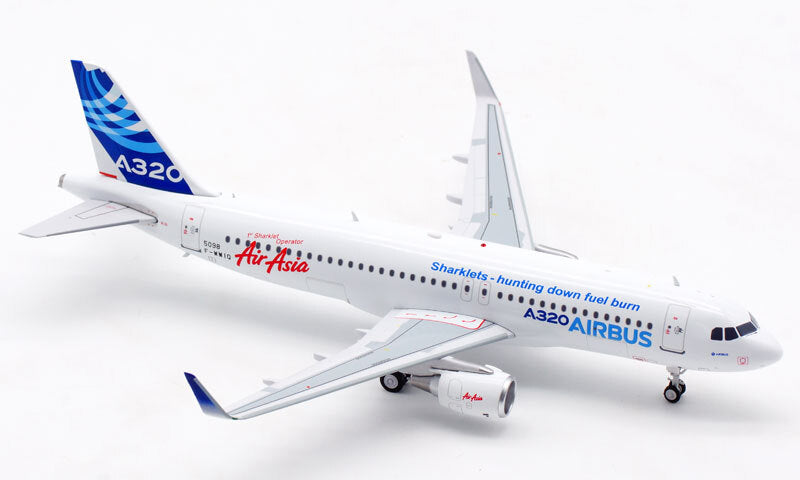 1:200 Aviation Air Asia AIRBUS A320 Passenger Airplane Diecast Aircraft Model