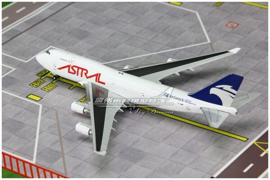 1:400 JC Wings ASTARL BOEING 747-400 Passenger Airplane Diecast Aircraft Model