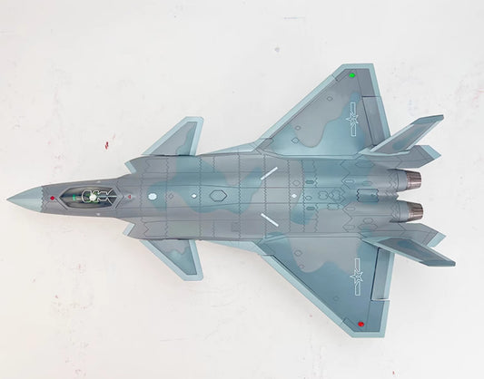 1:48 43CM J-20 Stealth Fighter Jet Diecast Airplane Military Aircraft Model