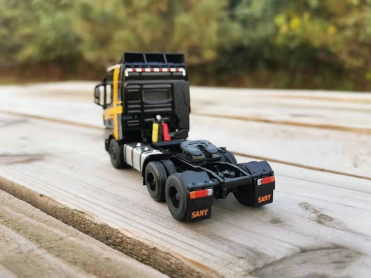 1/64 Scale SANY Truck tractor Black Diecast Car Model Collection Toy Gift NIB