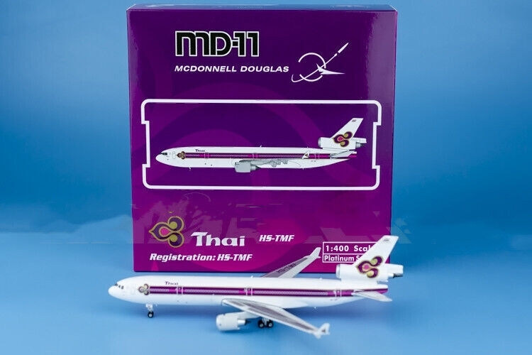 1:400 Phoenix Thai McDonnell Douglas MD-11 Passenger Airplane Diecast Model
