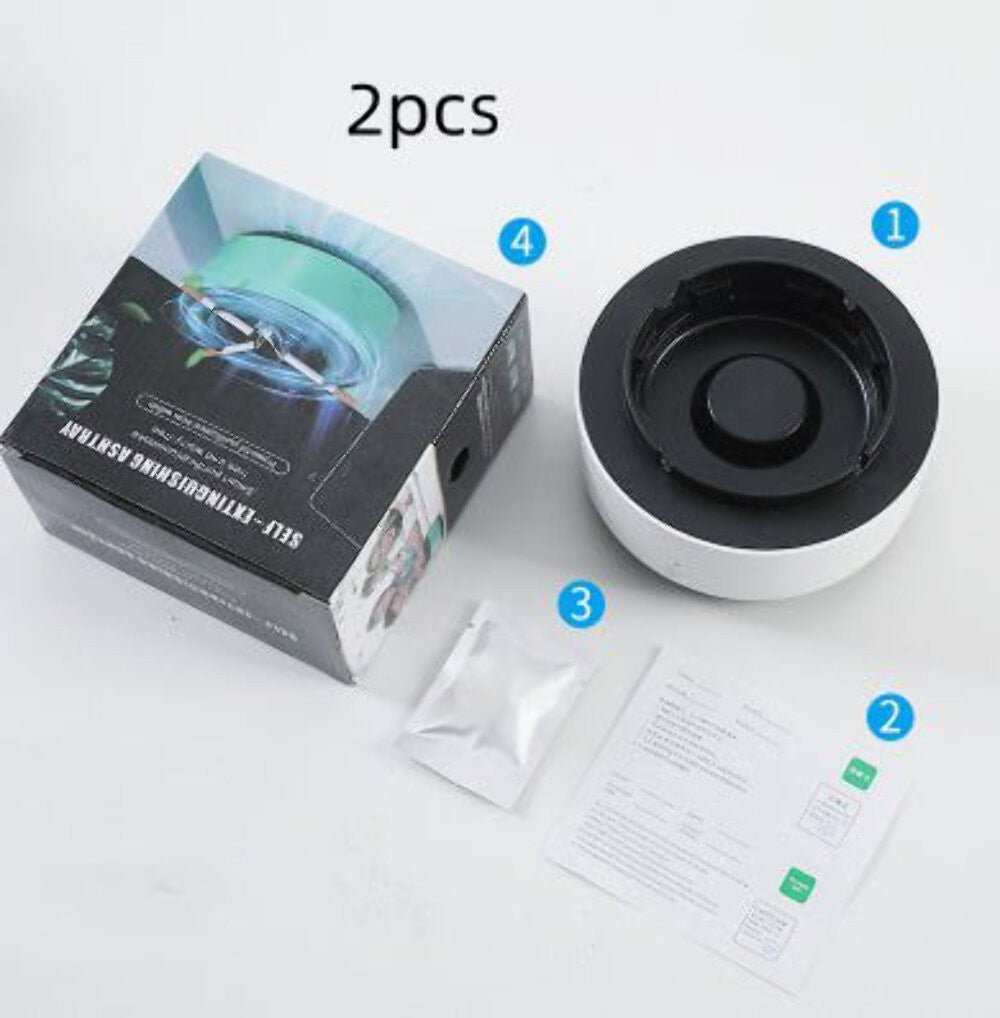 Portable Car Ashtray with Air Purifier – Smokers’ Gadget