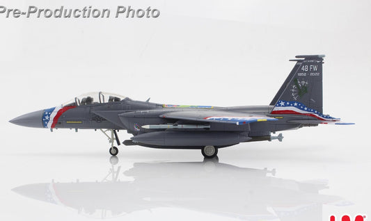 1:72 HM F-15E Strike Eagle "Liberator" 48th FW, USAF, 2022 Fighter Diecast Model
