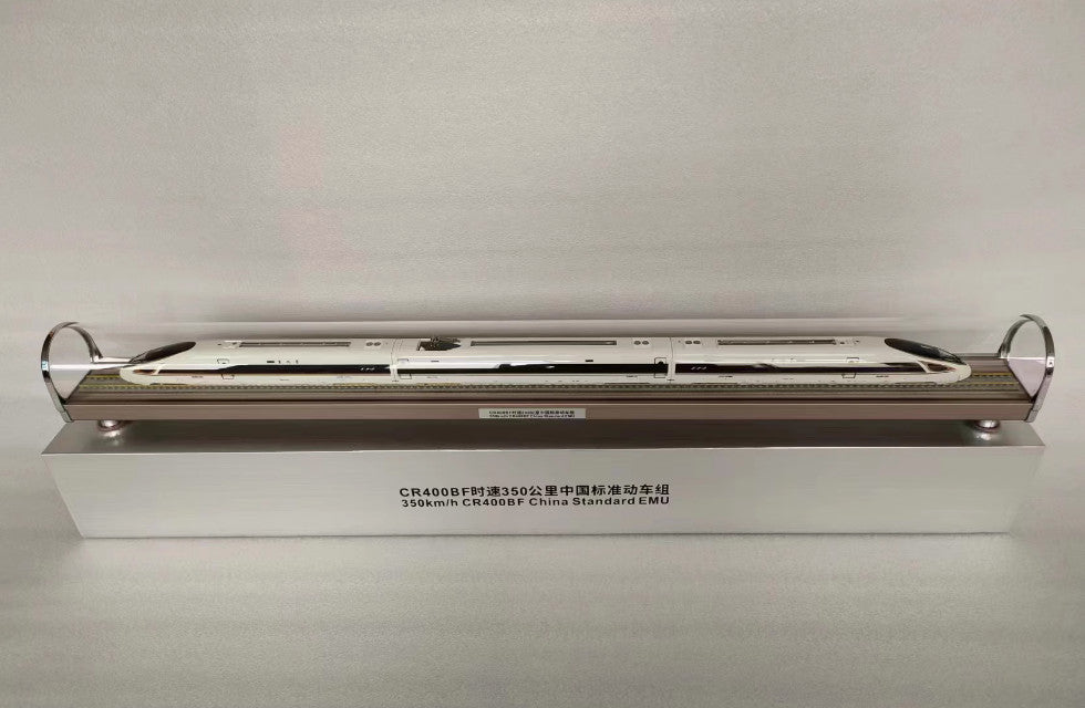 1:160 50CM 350km/h CR400BF China Standard EMU Train Passenger Car Diecast Model