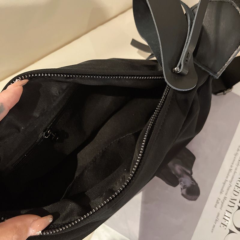 Oxford Cloth Crossbody Bag Versatile Shoulder Bags Dumpling Purse 30*12*10 CM