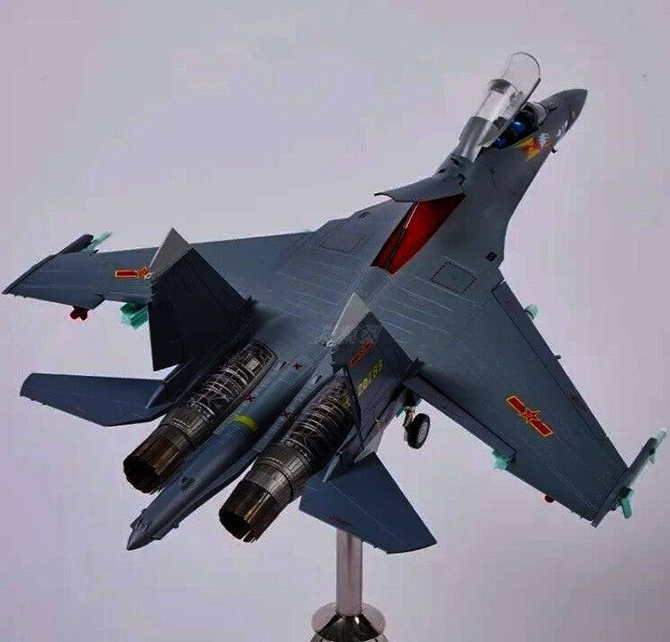 1:30 76CM China J-15 Fighter Plane Army Airplane Diecast Military Aircraft Model