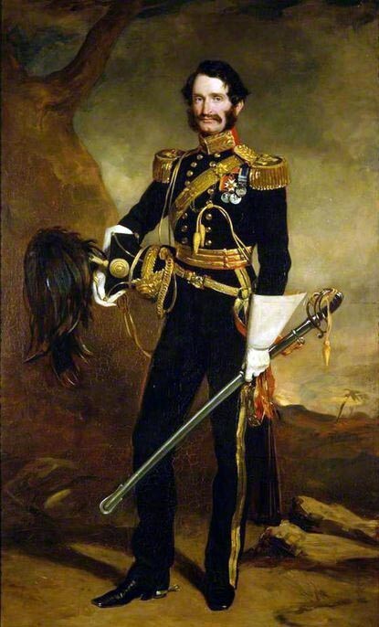 Dream-art Oil painting Sir+Francis+Grant-General+Sir+James+Hope+Grant gentleman
