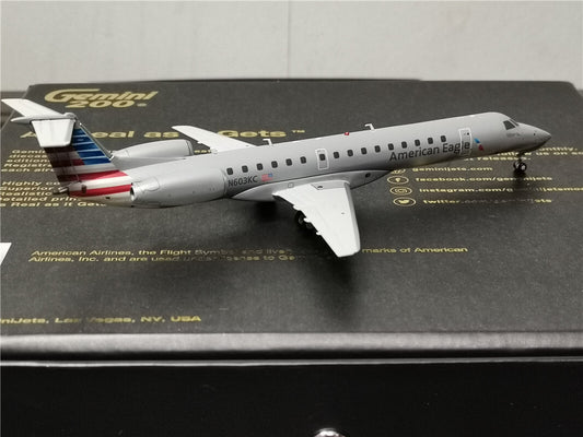 1:200 Geminijets American Airlines EMBRAER ERJ-145 Plane Diecast Aircraft Model
