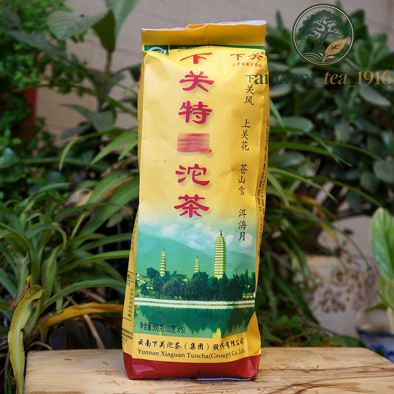 500g Xiaguan Te Ji Tuo Cha Premium Grade Pu-erh Tea 2013 Raw Puer Green Tea