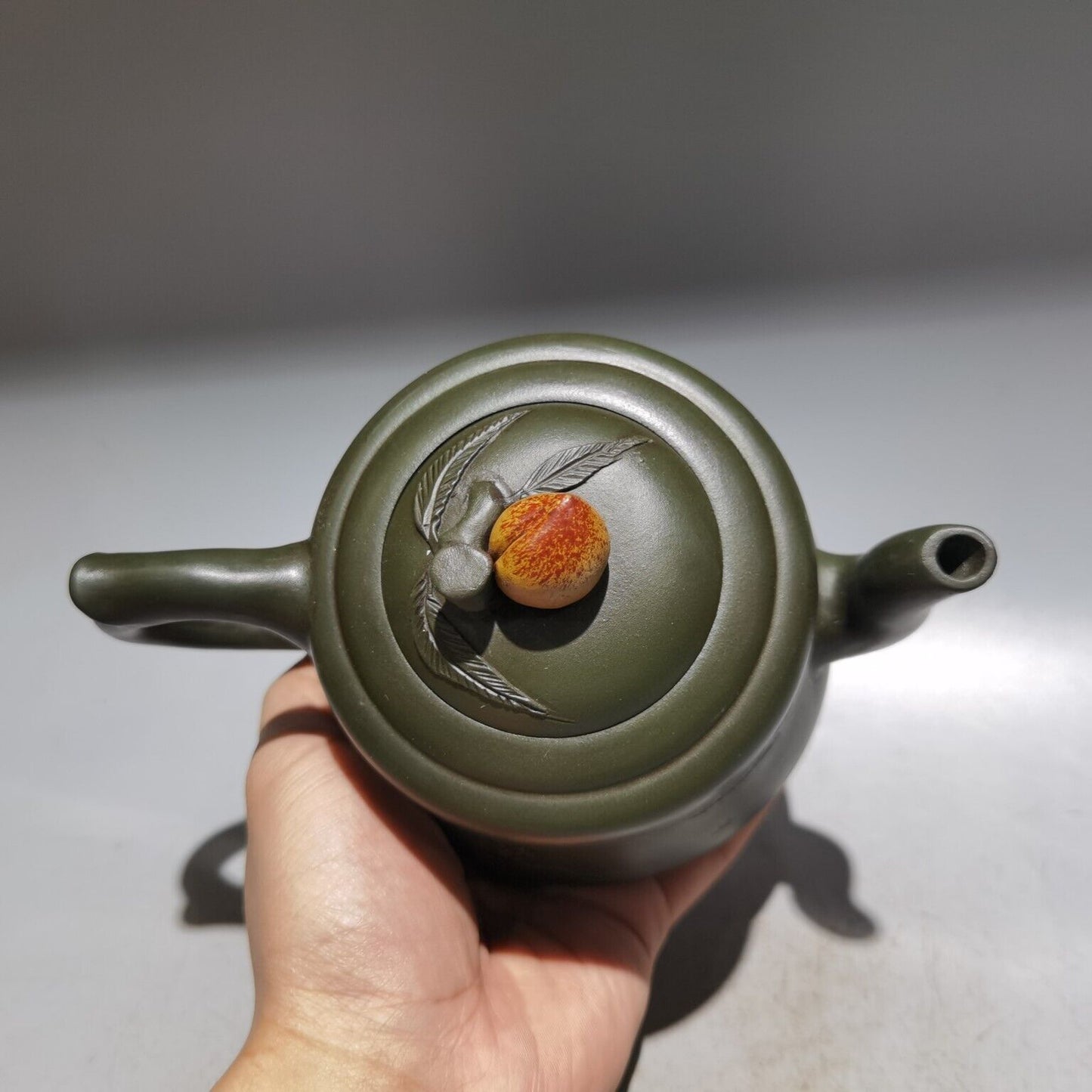 vintage chinese yixing purple clay teapot zisha ceremony scenery teaware art