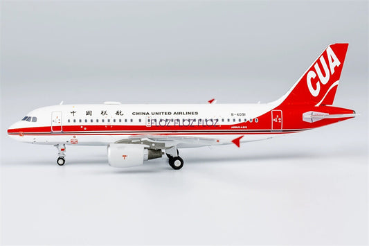 NG Models China for United Airlines for Airbus A319 B-4091 1:400 Aircraft Model